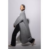 Avrile Salaş Triko Hırka GRİ