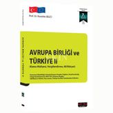 Avrupa Birliği ve Türkiye II