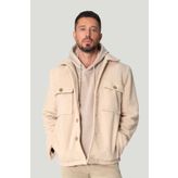 Avva Erkek Bej Regular Fit Kapüşonlu Baskılı Elastan Sweatshirt A42Y1332