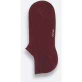 AVVA Erkek Bordo Bambu Sneaker Çorap B008553