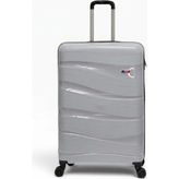 Away Dalgalı Model Büyük Boy Gri Valiz