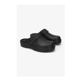 awix Unisex Siyah Kaymaz Platform Suya Dayanıklı Anatomik Eva Taban. Doktor, Hemşire, Aşçı Terliği