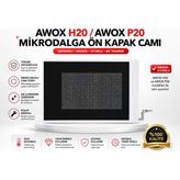 Awox H 20 P20 Mikrodalga Uyumlu Ön Kapak Camı