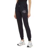 A|X ARMANI EXCHANGE Kadın Balta Anahat Logo Baskı Pull Up Jogger Pantolon