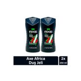 Axe Africa 2x250 ml Duş Jeli