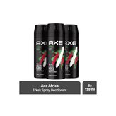 Axe Africa Erkek Deodorant & Bod Spray 150 ml x3