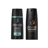 Axe Apollo 150 ml ve Dark Temptation 150 ml 2'li Set