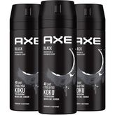 Axe Black 150 ML 3'lü Erkek Deodorant