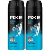 Axe Erkek Deodorant Sprey Ice Chill 150 ml 2li paket