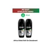 Axe Erkek Roll On Deodorant Africa 50 ml X2