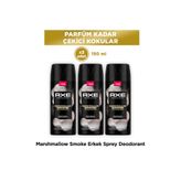Axe Premium Collection Erkek Deodorant Marshmallow Smoke 150 ml x3