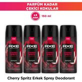Axe Premium Collection Erkek Sprey Deodorant Cherry Spritz 150 ml x4