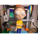 Axelon Morty Figür – 33 cm Rick And Morty Dekoratif Karakter Figürü