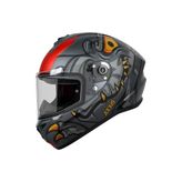 Axxıs Draken S Dınotoon B5 Matt Red - L