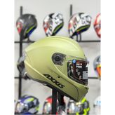 Axxis Draken S Solıd A6 Matt Green Kask - XL - Mat Yeşil