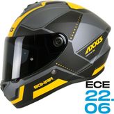 Axxıs Draken S Sonar C3 Matt Yellow - 2XL