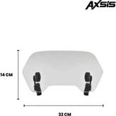 Axxis Ön Siperlik Camı Üniversal Şeffaf