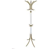 Ayaklı Askılık Yonca Model Gold Beyaz