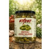 Aybar 570 gr Zahterli Zeytin Salatası
