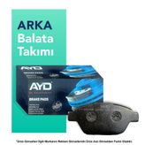 AYD Renault Megane 2017-2025 Elektronik El Frenli Arka Fren Balata Takımı