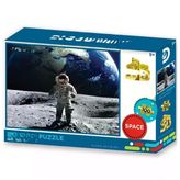 Ayda Astronot Puzzle 100 Parça