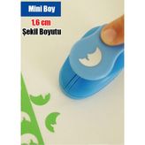 Aydede Şekilli Mini Boy 1.6 cm Şekilgeç