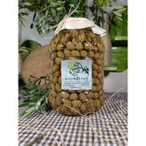 Aydın Yöresi Memecik Cinsi Sofralık Tatlandırılmış Çizik Zeytin (3 Kg) - 5 kg