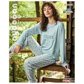 Aydoğan Termal Pijama Takımı Turkuaz %100 Polyester | %100 Polyester