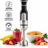Aydogan's Çubuk El Blender Çelik Uçlu Dc Motor - 1000W SHB-7512 - Ahşap