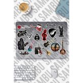 Aydogan's Gitar Temalı Sticker Etiket Seti - Guitar Sticker - Laptop Notebook Telefon - 0 - --