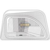 Ayfar Far Camı Renault Express 1994 Sol