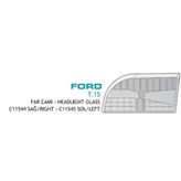 Ayfar Ford Minibüs Transit T15 Sağ Far Camı