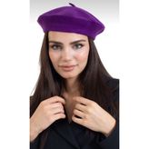 AYGÜN Fransız Ressam Keçe Bere Mor