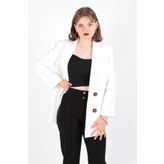 Ayhan 90491 4 Düğme Blazer Kadın Ceket