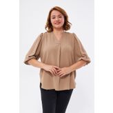 Ayhanlar Collection Bej Bluz