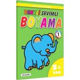 Aymora Renkli Sevimli Boyama -1 (3+Yaş) - 1 Adet