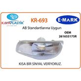 Ayna Sınyalı Sag 2013 Model - (Renault Symbol) (E Sertıfıkalı)