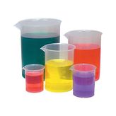 Ayrex Lab Plastik Beher Ölçü Kabı 50 ml - 1 Adet