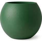 Ayrex Zevli Dekoratif 27L Küre Saksı Ø35 cm (Orman Yeşili) • Beton Görünümlü Modern Salon - Genel - Çok Renkli