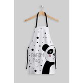 Ays Home Panda Beyaz Mutfak Önlüğü