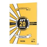 AYT Matematik 20'li İlk Dönem Deneme 3. Kitap