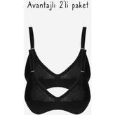Ayyıldız 556 Siyah 2'li Sütyen