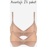 Ayyıldız 556 Ten 2'li Sütyen