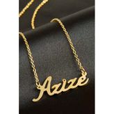 Azize isimli kolye (Kişiye Özel)