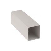 Azra Yapı 60X60 mm Beyaz Kutu Profili 2 Metre