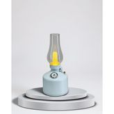Azrlya Renkli LED Işıklı Retro Gaz Lambası Aroma Terapi Mist Maker