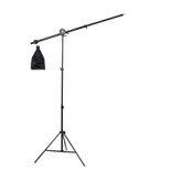 AZT 140cm Boom Arm Uzatma Kolu Deve Boynu Kum Torbalı ve 200cm Işık Ayağı , Işık , Softbox , Mikrofon , LED Vb.