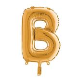 B Harf Altın 100 cm Folyo Balon