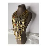 B3 Aksesuar Nomad Gold Otantik Pullu Kolye