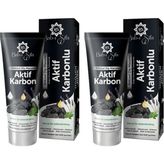 Bab-i Şifa Aktif Karbon 2x140 gr Bitkisel Diş Macunu